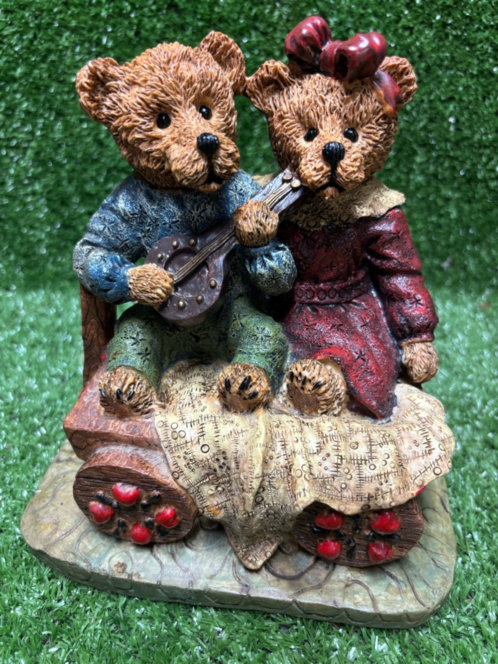 Boyd’s Bears and friends figurines Apple Cart Harvest